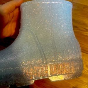 Ugg glitter rain boots